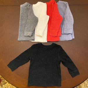 Set of 5 Thermal Long Sleeve T-Shirts 18M